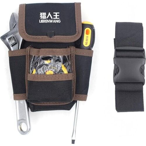 Waist Pocket Tool Belt Bags Oxford Cloth Electrician Tools Pouch Pocket Holster Storage Holder Organizer Bag