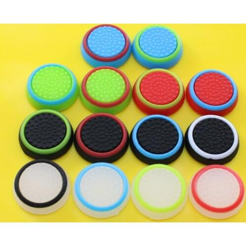 50pcs Silicone Analog Controller Thumb Stick Grips Cap Cover Grip for Sony Play Station 4 PS4 PS3 Xbox one Xbox 360