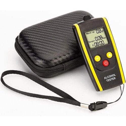 HT-611 Tester Quick Response Professional LCD Digital Display Alcohol Detector for drunk driving Alcohol Breathalyzer alcotest