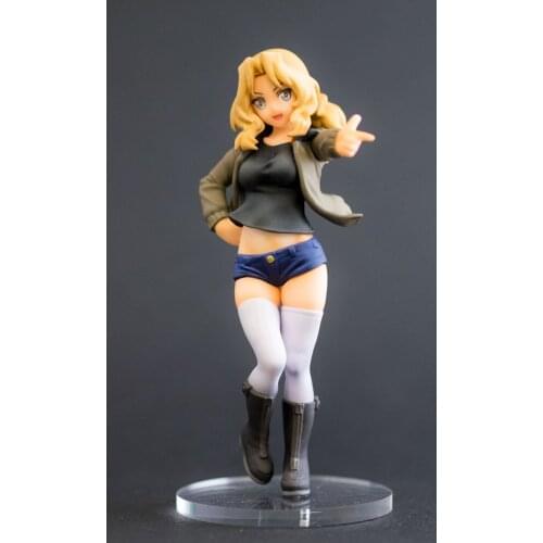 1/20 Girls and Panzer Kay summer girl toy Resin Model Miniature Kit figure Unassembly Unpainted