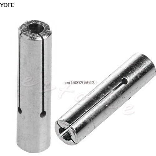 1Pc 6mm to 3.175mm 1/8" Engraving Bit CNC Router Tool Adapter For 6mm Collet New