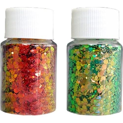 10g Magic Chameleons Sequins Colorant Dye Powder Nail Art Glitter Resin Pigment Sequins Flakiess Resin Jewelry Making