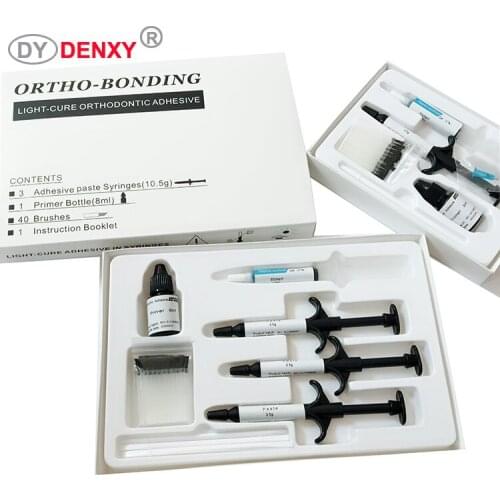 2box Denxy Dental Good Quality Orthodontic Bonding Light Cure Box Orthdontic Glue Orthodontic Bracket Bonding Dental Material