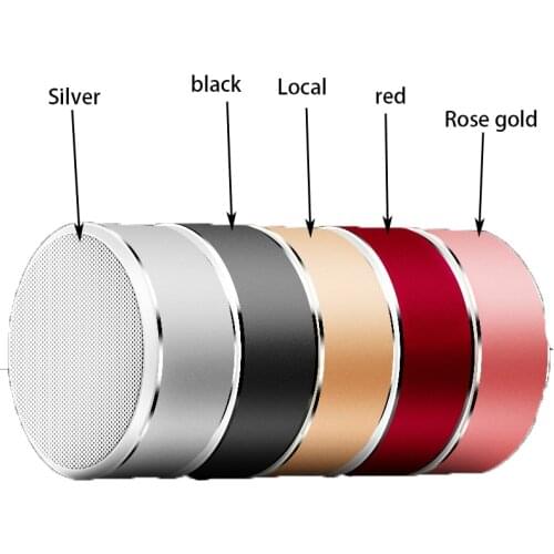 A8 Portable Car Stereo Music Mini Wireless Bluetooth Speaker Hifi Speaker Subwoofer Cannon