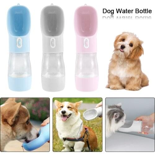 Pet Dog Water Bottle Portable Bottle for Small Medium Large Dog Drinking Feeder Outdoor Travel Water Bowl Pet Product Dispenser