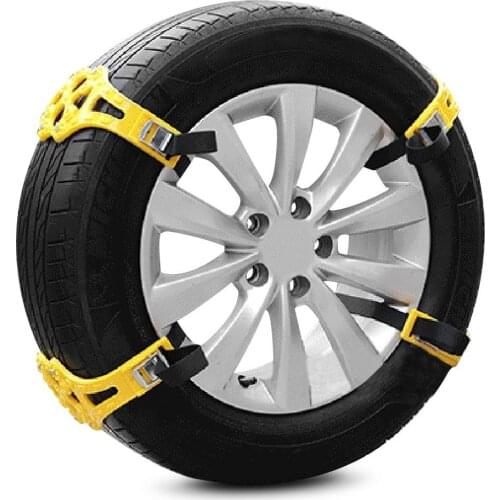 Easy to Install Snow Tire Chains Anti-slip Chains Fit for Most Car SUV Truck