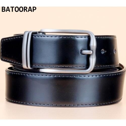 Designer Luxury Belt High Quality Fashion Pin Buckle Needle Black Cowhide Wasit Strap Mens Casual Leather Belts Unique Straps