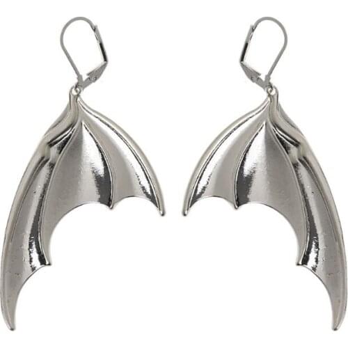 Dragon Mythological Creature Wings Pendant Earrings Vampire Bat Wings Earrings Gothic Victorian Earrings Jewelry