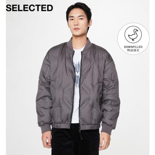 SELECTED New Style Mens Thick Fashion Loose Down Jacket S|420412032