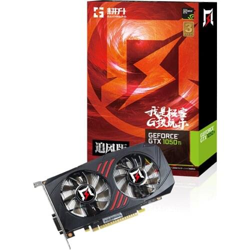 New Geforce Gaming Gcard GTX 1050Ti 4G 128Bit GDDR5 Original 1050Ti Chipest Desktop Independent Graphics Card GTX 960 950