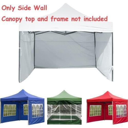 Oxford Cloth Outdoor Portable Rainproof Tent Replacement Garden Shade Waterproof Tents Shelter Side Wall Without Canopy Top