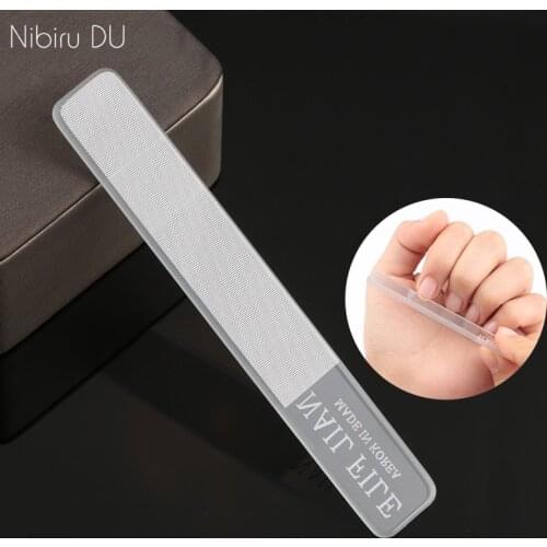 1 Pcs Nano Glass Nail File Professional Sanding Grinding Durable Crystal Lime Files For Nails Polishing Manicure Tool