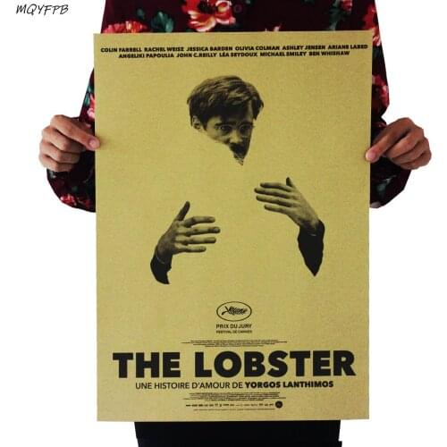 Movie The Lobster Kraft Paper Poster Home Room Wall Decoration Painting 50.5x35cm