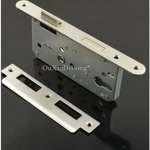 Top Designed European Mortise Door Lock Split Door Lock body 55x72 / 72*55 Double Tongue Powder Finished