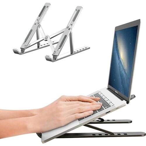 Adjustable Foldable Laptop Stand Non-slip PC Desktop Laptop Holder Notebook Stand For Notebook Computer Macbook Pro Air iPad