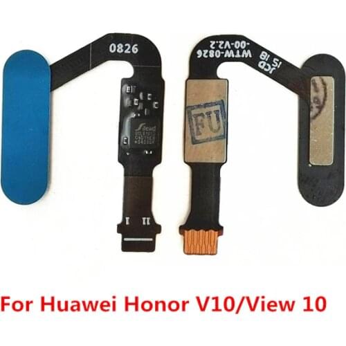 Fingerprint Sensor Scanner Flex Cable Touch ID Home Button Connect Flex Cable for Huawei Honor V10 / View 10