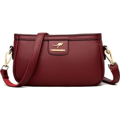 High Quality 2021 Crossbody Bags for Women Handbags Female Soft Leather Shoulder Bag Vintage Sac Luxury Ladies Messenger Bag New