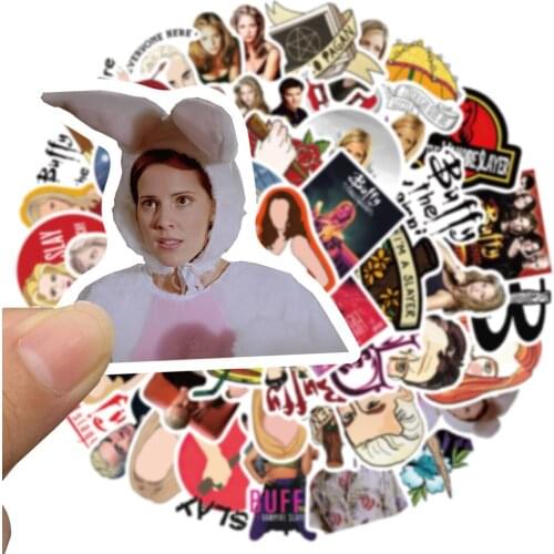 10/50pcs TV Show Buffy the Vampire Slayer Stickers For Notebook Motorcycle Skateboard Computer Mobile Phone Cartoon Toy Trunk