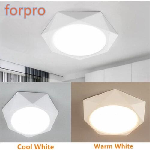 10PCS Surface Mounted LED Diamond Panel lamp 6W12W18W24W Creative Geometric Shaped Lamp Bedroom/ Kitchen/Balcony Ceiling Light