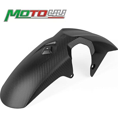 100% Real Carbon Fiber Front Fender Mudguard Hugger "Matt" Motorcycle Accessories For YAMAHA MT-07 MT07 MT 07 2018 2019 2020