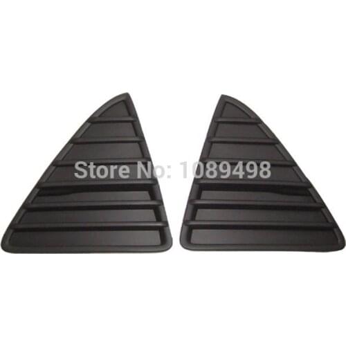 2 Pcs/Pair RH and LH skin line front Bumper Lower grille Triangle grills set standard for New Ford Focus 3 III 2012-2014