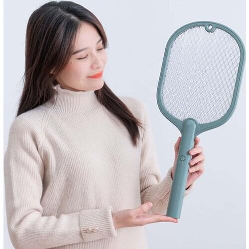 2In1 Mosquito Killer Lamp Electric Shock Mosquito Swatter USB Recharg eable Bug Zapper Mosquito Trap Intelligent Household