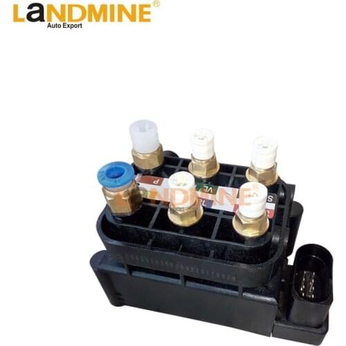 Free Shipping 2010-2014 Air Suspension Control Valve Unit Suspension Air Supply Solenoid Valve Block Fit Audi A8 4H 4H0616013