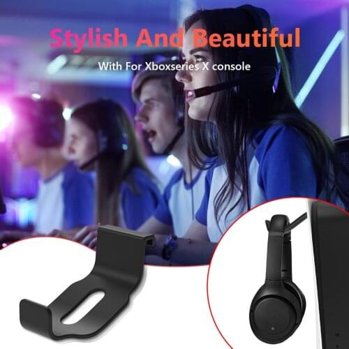 2pcs Gaming Headphone Holder Hanger Console Mount Headset Controller Storage Stand PC Display Monitor Headphone Accessories