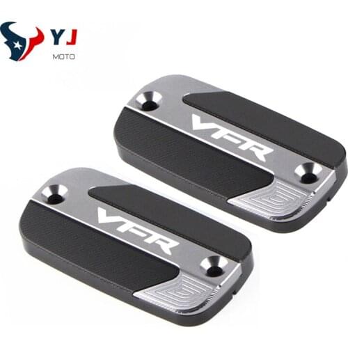 Motorcycle CNC Front Brake Fluid Reservoir Cover cap For HONDA VFR 800 1200x VFR800 VFR800X VFR800F VFR1200x Crosstourer 2016