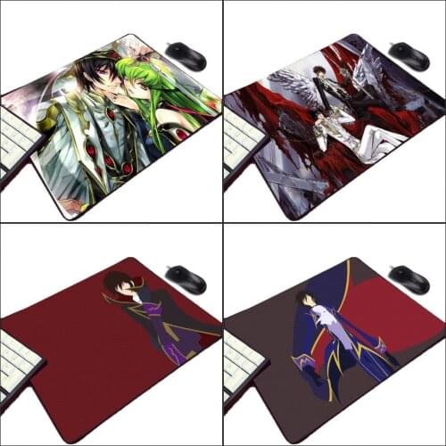 Mairuige Beautiful Anime Girls C.C. Cartoon CODE GEASS Lelouch of The Rebellion Mini Computer Mouse Pad Table Keyboard Mousepad