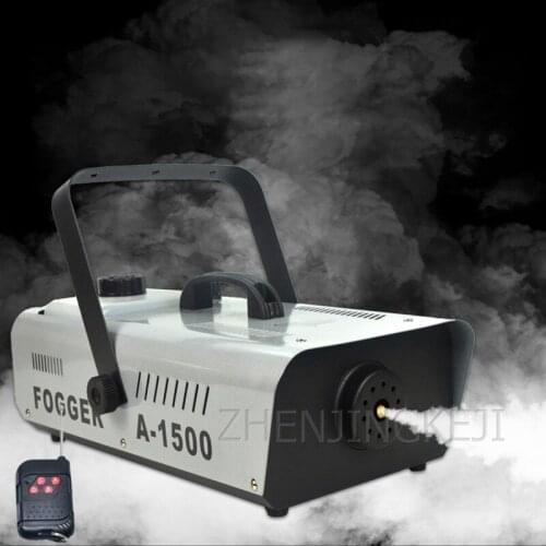 High Power 1500W Stage Remote Control Smoke Machine Bar Smoke Machine Cigarette Making Machine Atomizer Stage Lighting Tools
