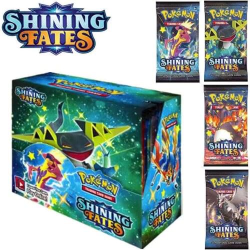 2021 NEW 360Pcs Pokemon TCG: Shining Fates Booster Box Trading Card Game Collection Toys for children