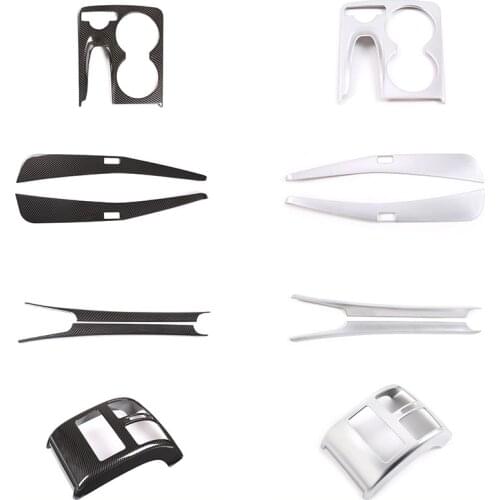 Armrest Box Side/ Rear outlet/Cup holder panel Decoration frame Strip Trim For Mercedes Benz GLK X204 2008-2015 accessories