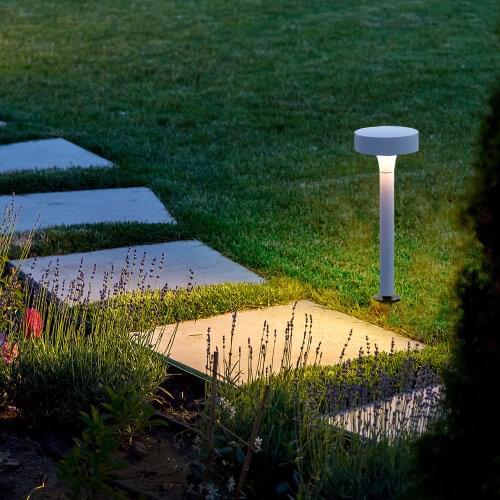 2pcs Ok28lux Lawn Courtyard LED Lamp Spike Garden Bollard Light