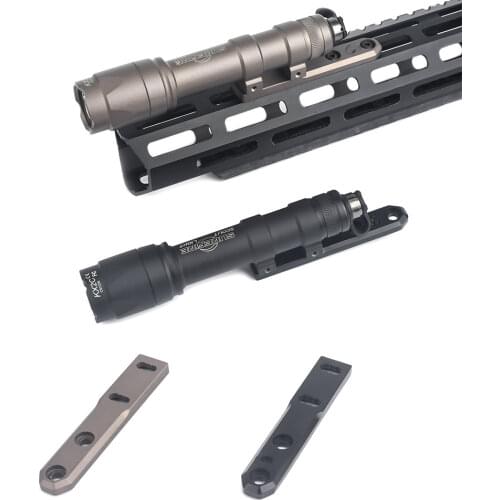 WADSN Airsoft Flashlight Rails Panel Mount Surefir M300 M600 Weapon Light fit M-lok Keymod 20mm Picatinny Rails