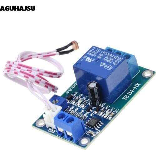 XH-M131 DC 5V / 12V Light Control Switch Photoresistor Relay Module Detection Sensor 10A brightness Automatic Control Module