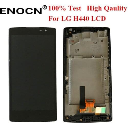 Original 4.7" for LG Spirit LCD Display H440 H442 LCD Touch Screen H422 H440N C70 for LG Spirit Display Replacement