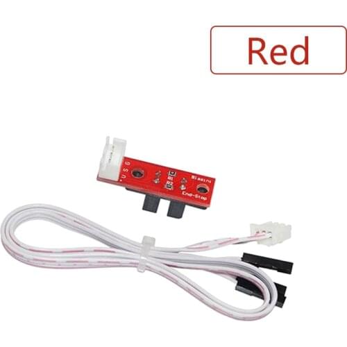 1PC 3D Printer parts Optical switch Endstop for CNC 3D Printer RepRap RAMPS 1.4 Board switch Red