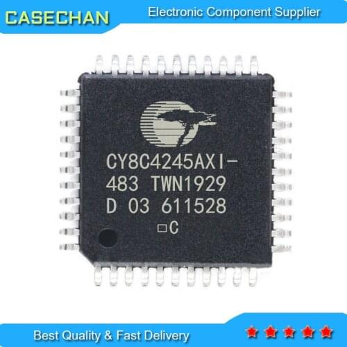 10PCS CY8C4245AXI-483 CY8C4245AXI TQFP44 Programmable microcontroller New Original In Stock IC chip