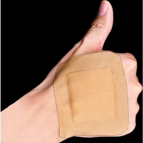 20 Pcs/lot Large area Band-aids Medical Dressing Tape Breathable Skin Color Medical Supplies For Wound First aid Hemostasis