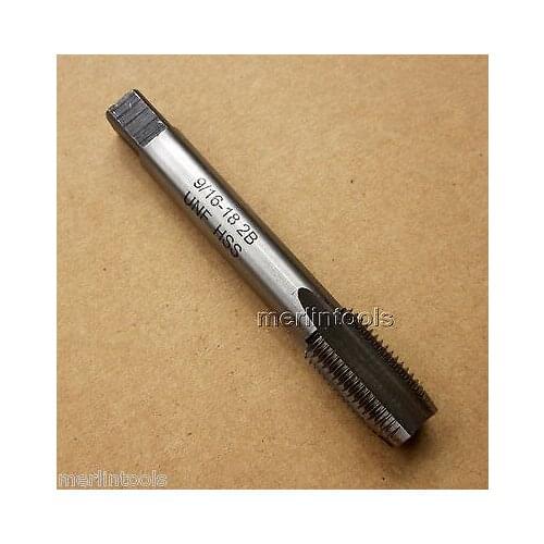 9/16"- 18 HSS Right hand Tap 9/16 - 18 TPI
