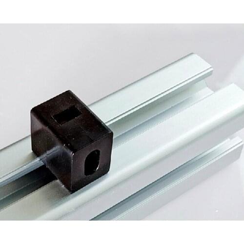 Wkooa Aluminum Profile Accessories Plastic Block Connect For Aluminum Profile 30 Series Connect Parts