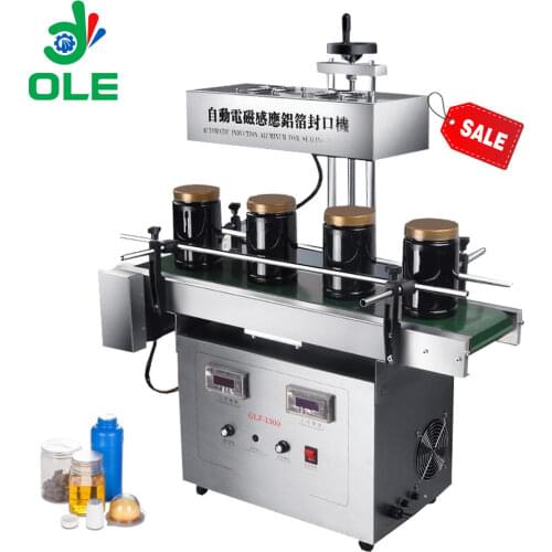 Automatic Electromagnetic Induction Bottle Aluminum Foil Sealing Machine