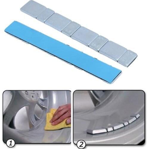 1 pc Wheel Balance Weight Car Tire Adhesive Iron Wheel Tyre Balancer Wheel Balancing Block Weight For Cars Motorbike