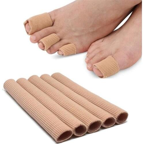 Toe Separator Finger Protector Applicator Corn Callus Remover Bunion Corrector Insert Insole Pain Relief Tube Foot Care