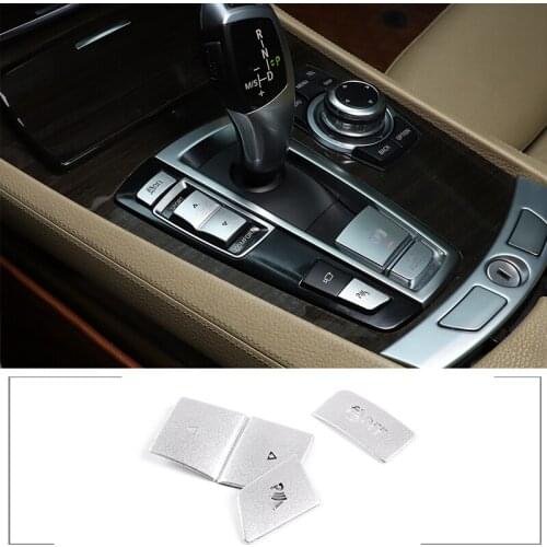 For 2011-2017 BMW 5 Series F10 stainless steel central control driving mode button decoration stickers interior accessories