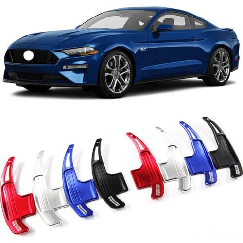 Savanini Alloy Add-On Steering Wheel DSG Paddle Shifters Extension For Ford Mustang 2015-2018