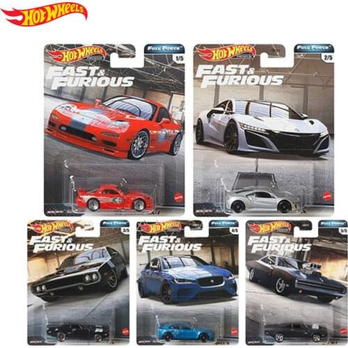 Original Hot Wheels Car Toys for Boys Limited Edition Fast and Furious Hotwheels Car Model Diecast 1:64 Kids Toys for Children