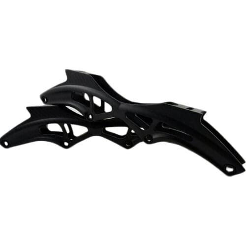 JEERKOOL Carbon Fiber Inline Speed Skates Frame 4*110mm Wheel 195mm Mount Distance Skates Base For Powerslide Speed Skates DJ17