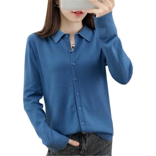 New High Quality Spring Autumn Winter Cashmere Wool Women Sweaters Cardigans Warm Soft Wild Casual Mixed Colors Large ZY5004